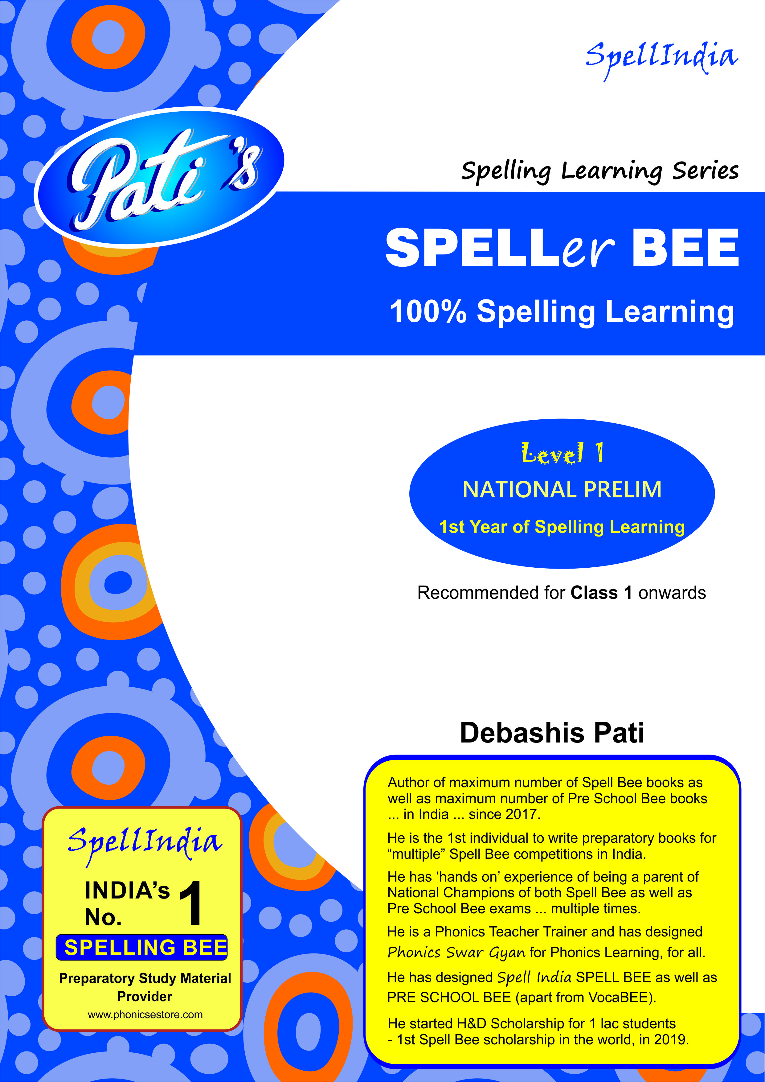 SPELLer Bee Book - Class 1